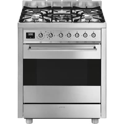 SMEG C7GMXNLK9 fornuis, Rvs