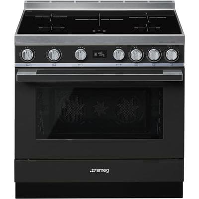 SMEG CPF9IPAN fornuis, Antraciet