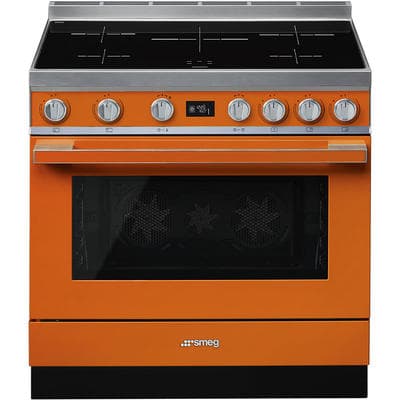 SMEG CPF9IPOR fornuis, Oranje (afbeelding 1 van 3)