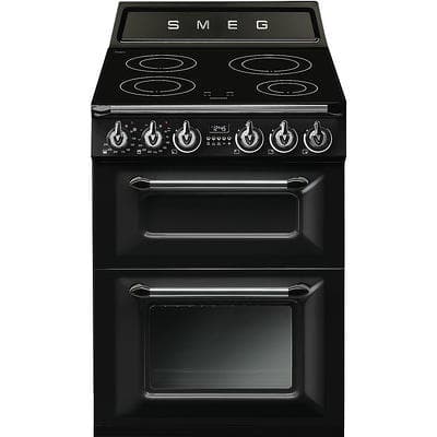 SMEG TR62IBL2 fornuis, Zwart