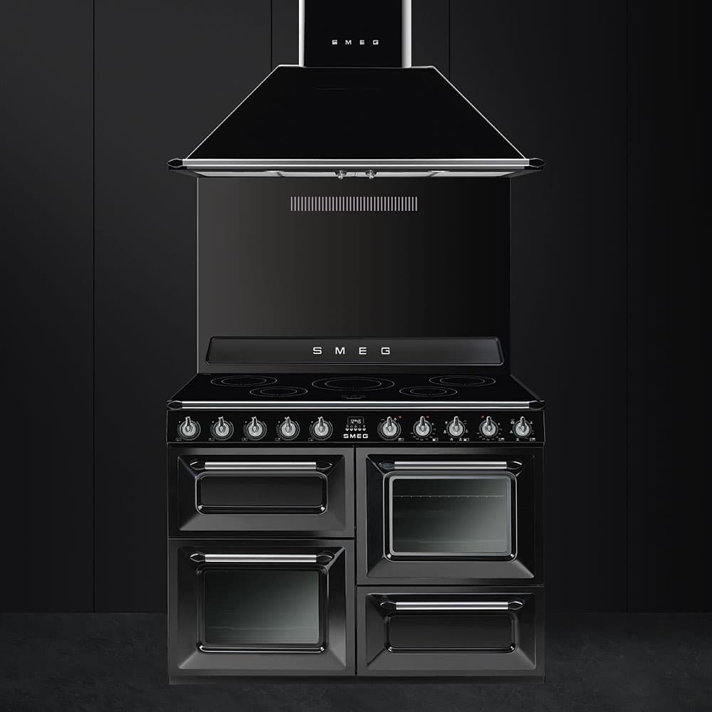SMEG KIT1TR41N achterwand, Zwart (afbeelding 3 van 4)