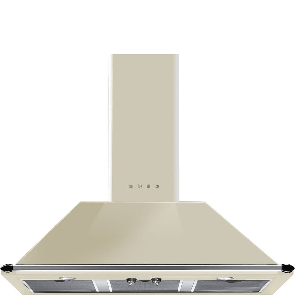 SMEG KT100PE wand afzuigkap, Creme