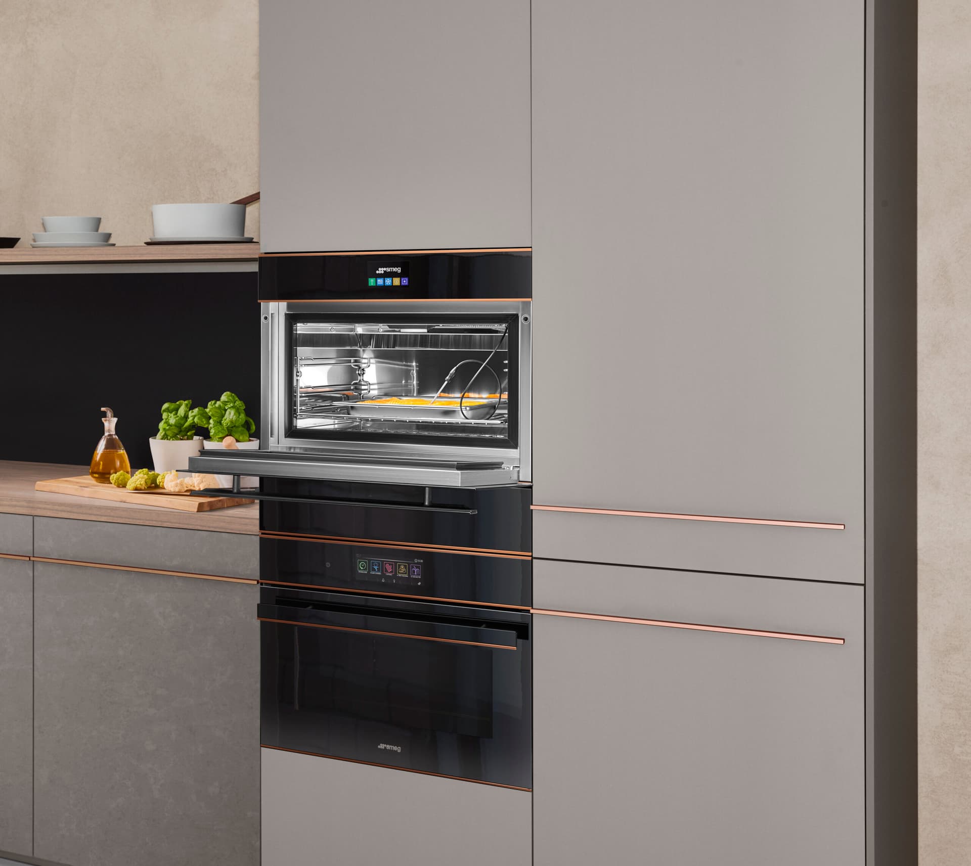 SMEG SAB4604NR blast chiller, Zwart (afbeelding 3 van 4)