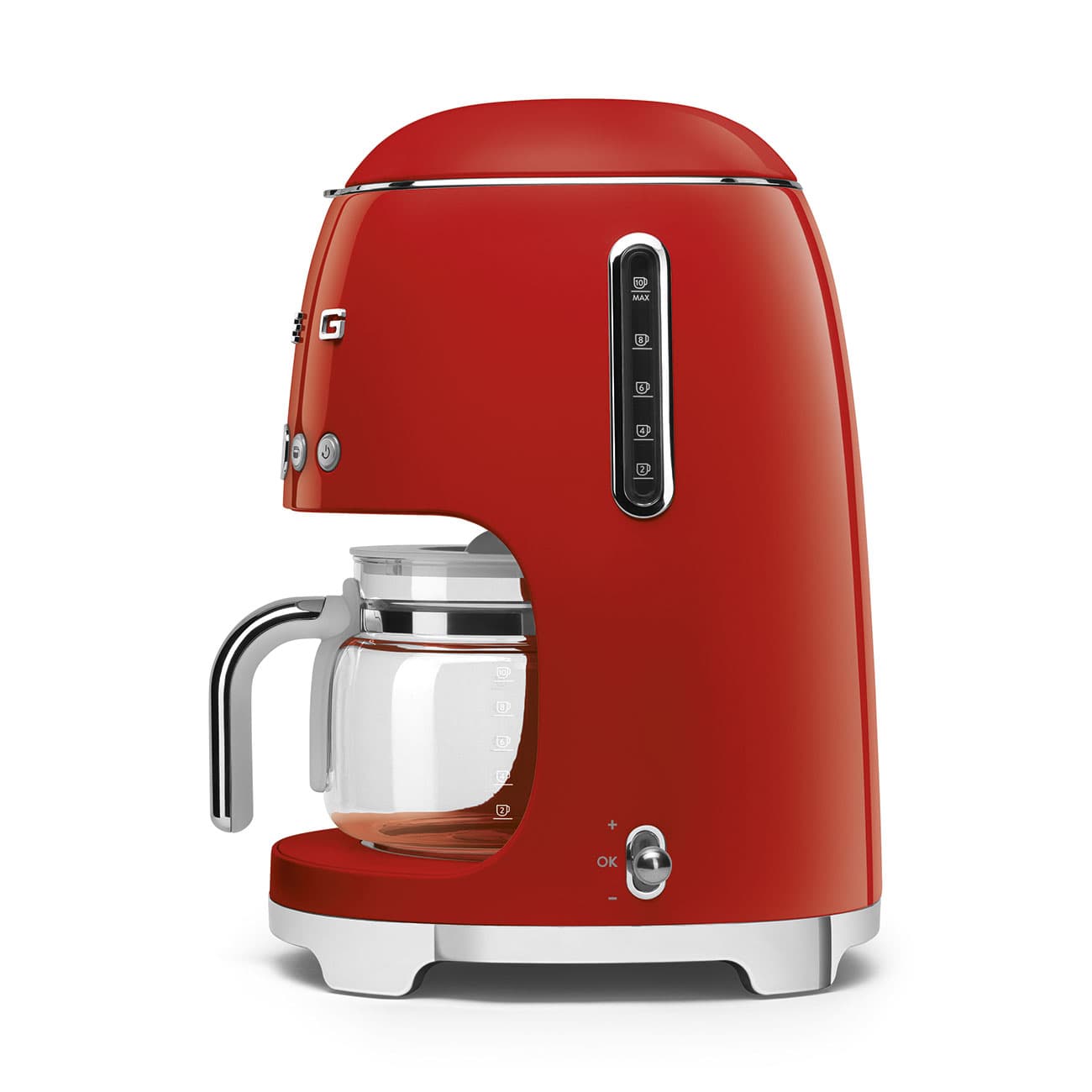 SMEG DCF02RDEU filterkoffiemachine (afbeelding 4 van 5)