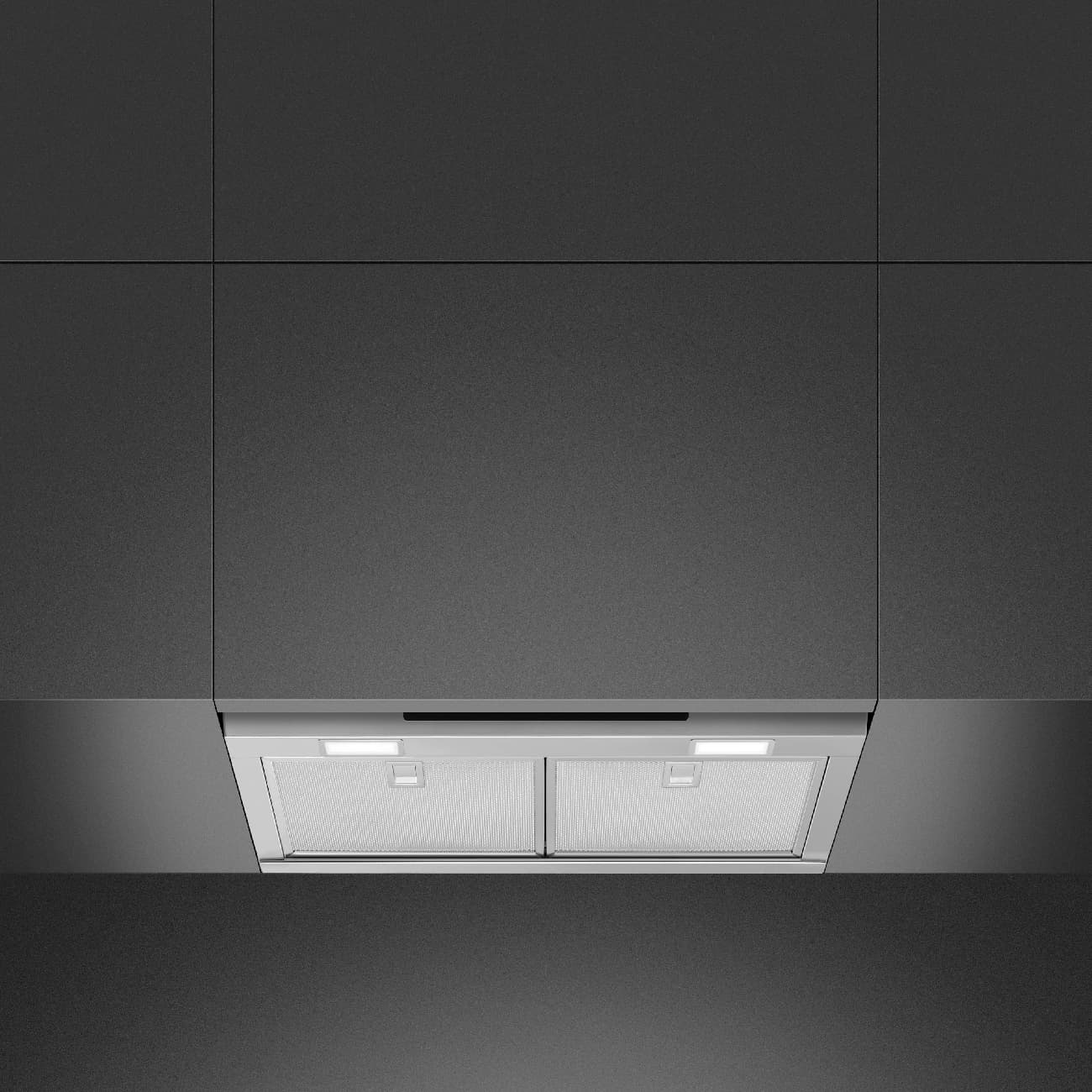 SMEG KSGT63X inbouw afzuigkap, Rvs