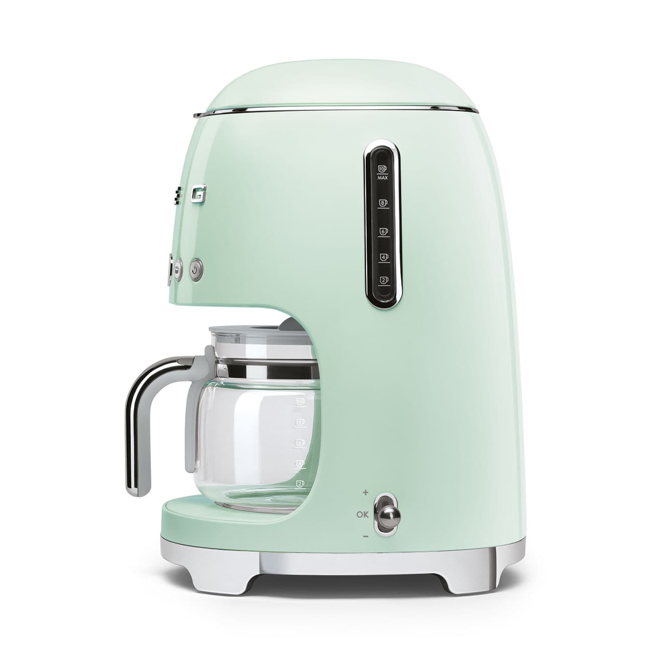 SMEG DCF02PGEU filterkoffiemachine, Pastelgroen (afbeelding 4 van 5)