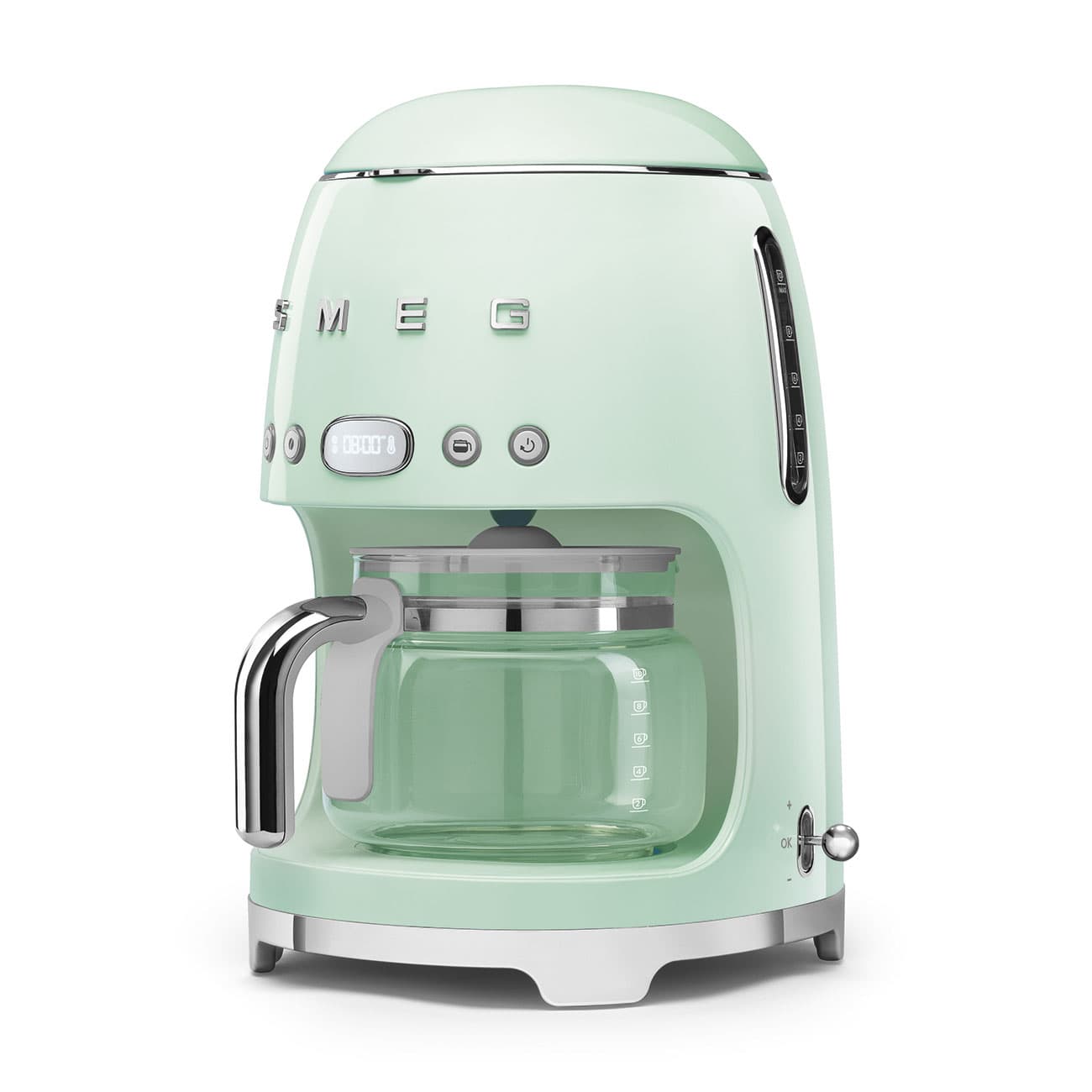SMEG DCF02PGEU filterkoffiemachine, Pastelgroen (afbeelding 3 van 5)