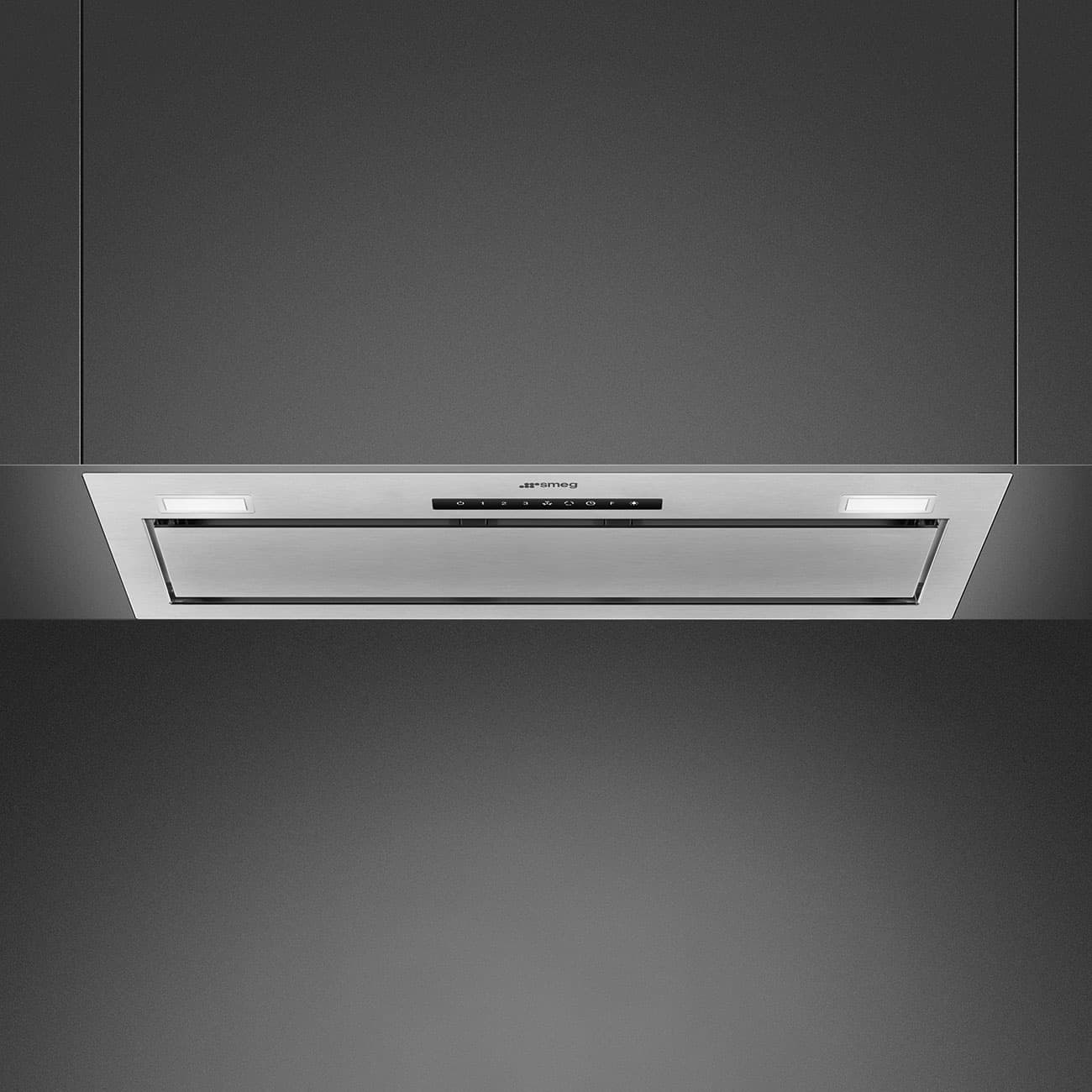SMEG KSG8P4X inbouw afzuigkap, Rvs