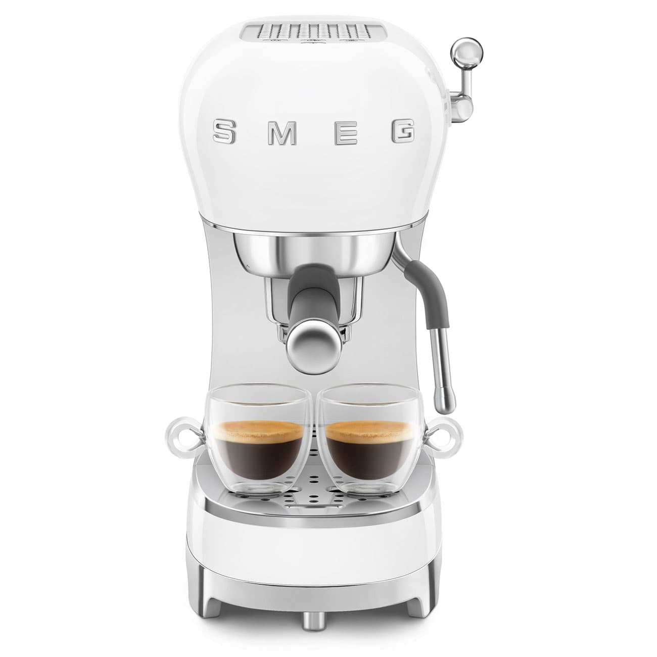 SMEG ECF02WHEU espressomachine, Wit (afbeelding 4 van 6)