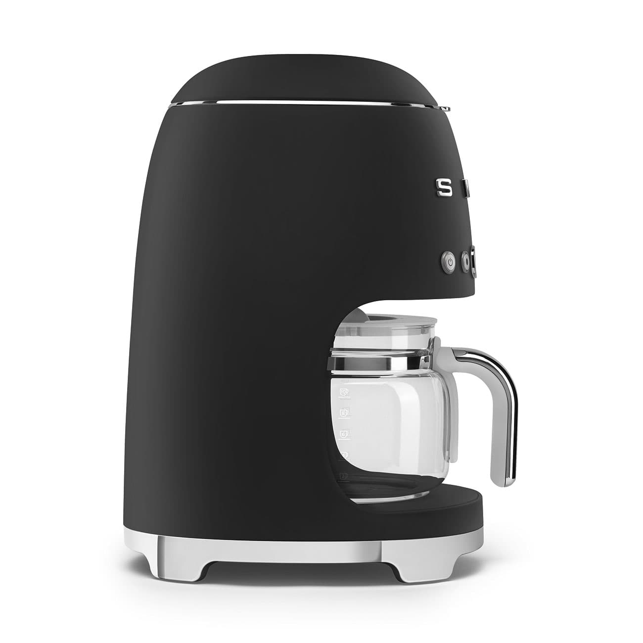 SMEG DCF02BLMEU filterkoffiemachine, Mat zwart (afbeelding 5 van 5)