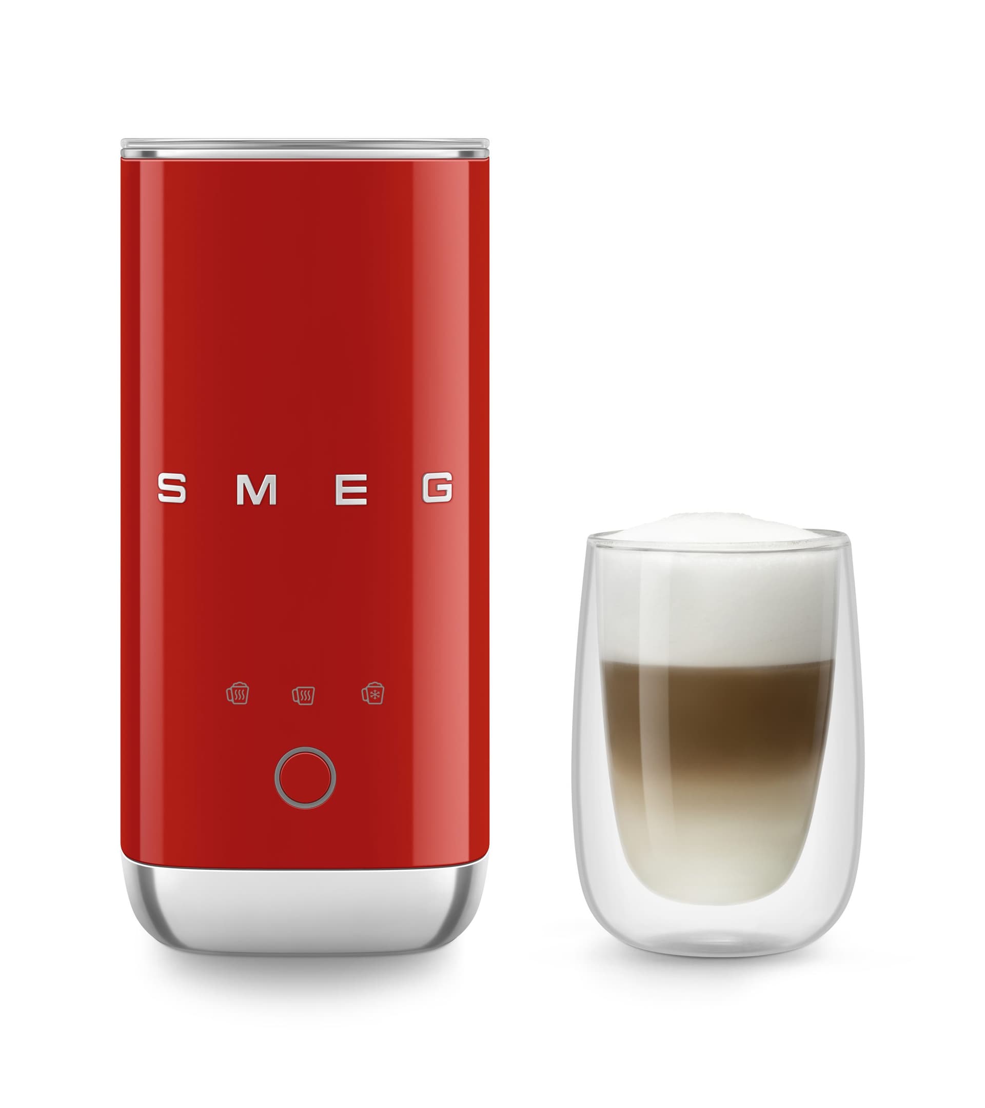 SMEG MFF02RDEU melkopschuimer rood (afbeelding 2 van 2)
