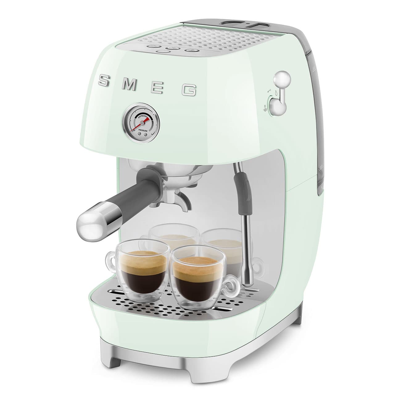 SMEG ECF03PGEU espressomachine, Pastelgroen (afbeelding 4 van 6)