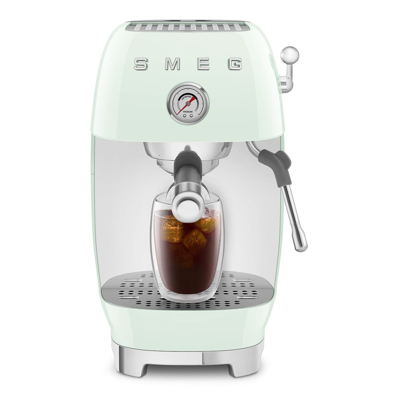 SMEG ECF03PGEU espressomachine, Pastelgroen (afbeelding 3 van 6)