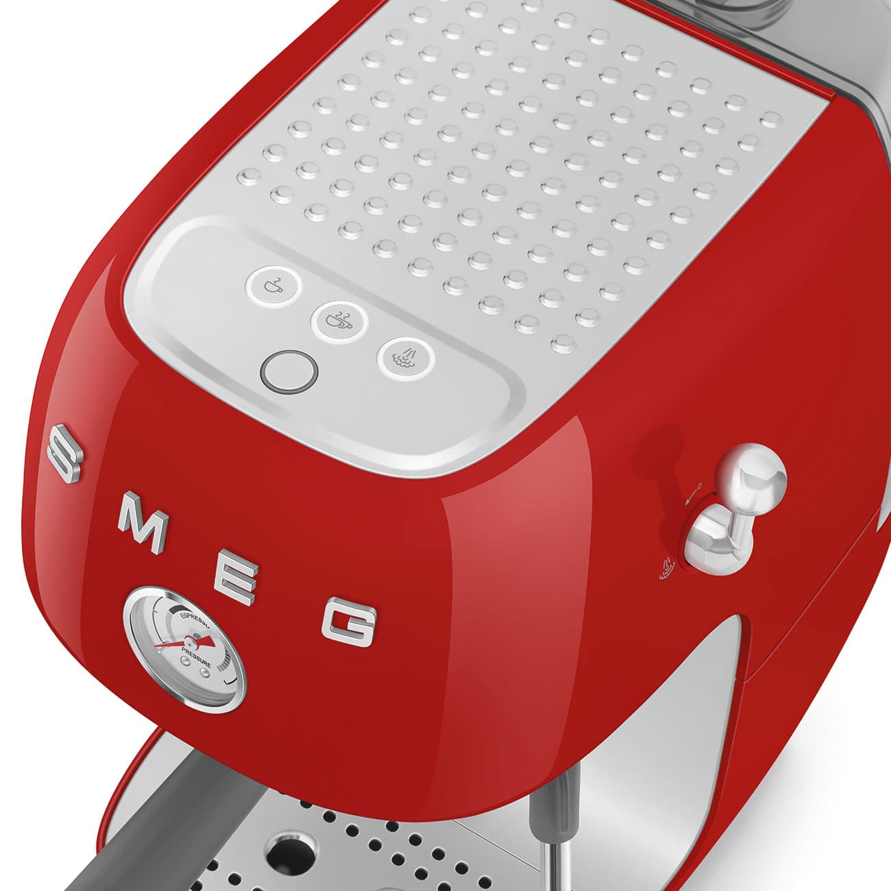 SMEG ECF03RDEU espressomachine, Rood (afbeelding 5 van 6)