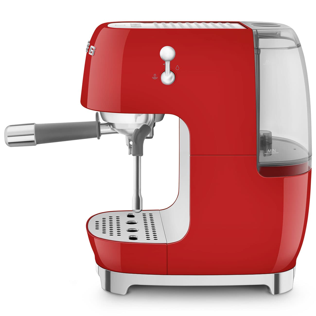 SMEG ECF03RDEU espressomachine, Rood (afbeelding 6 van 6)