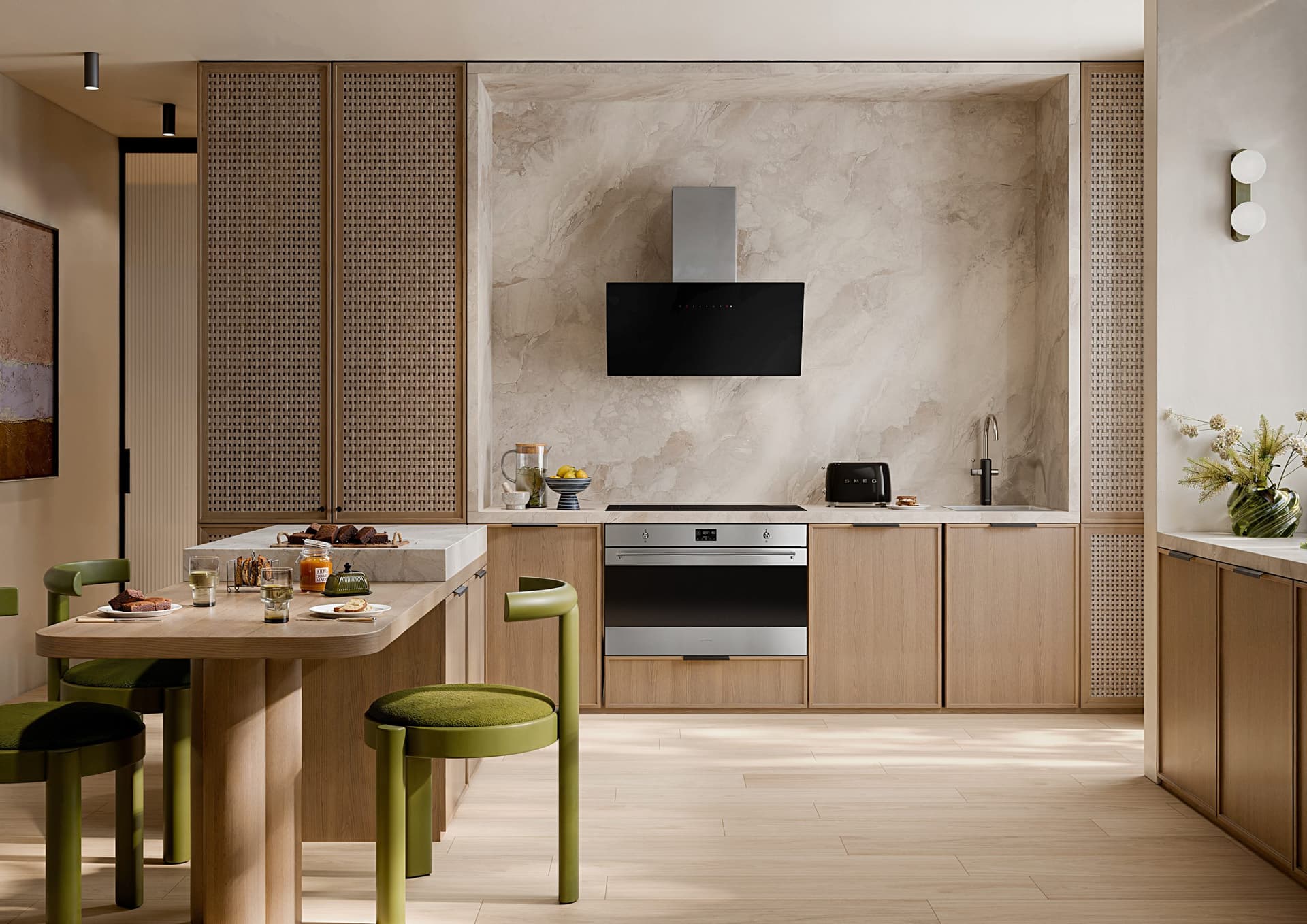 SMEG SF9302TX oven, Rvs (afbeelding 2 van 6)