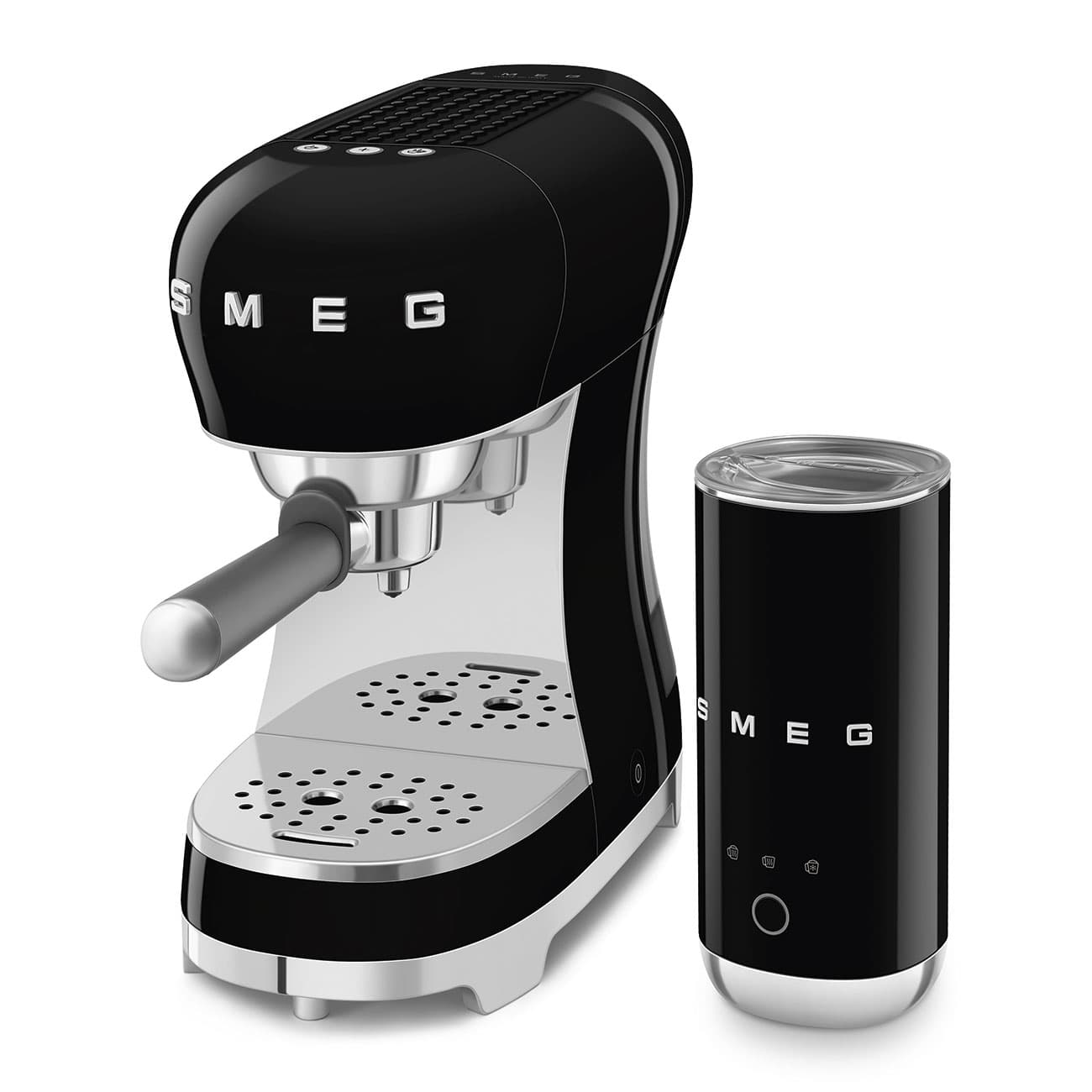 SMEG ECF12BLEU espressomachine, Zwart (afbeelding 3 van 4)
