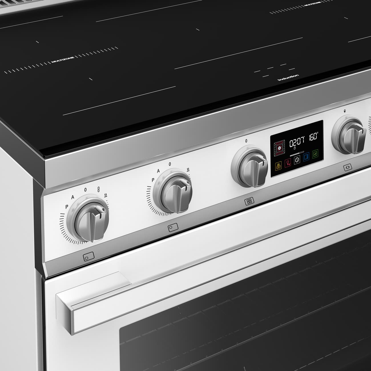 SMEG CPF90I1PWH2 fornuis, Wit (afbeelding 7 van 9)
