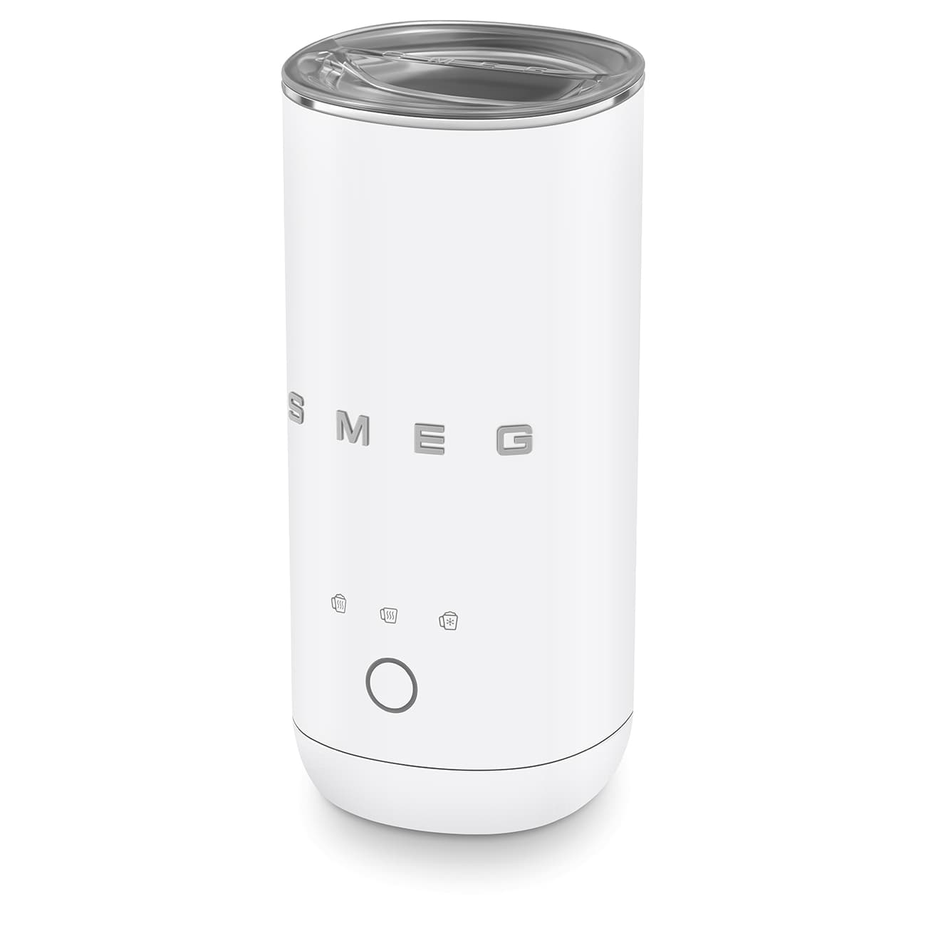SMEG MFF02WHMEU melkopschuimer, Mat wit (afbeelding 3 van 7)