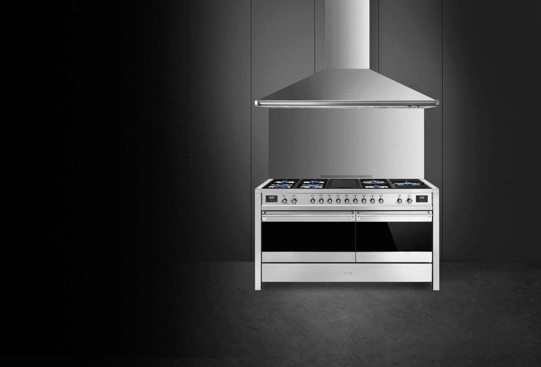 SMEG KD150HXE wand afzuigkap, Rvs (afbeelding 2 van 4)