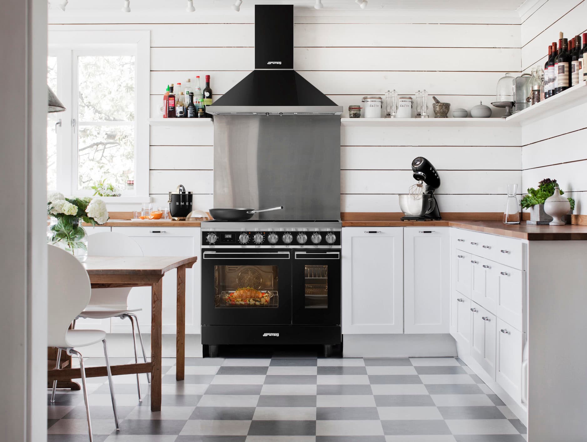 SMEG KIT90X9-1 achterwand (afbeelding 2 van 3)