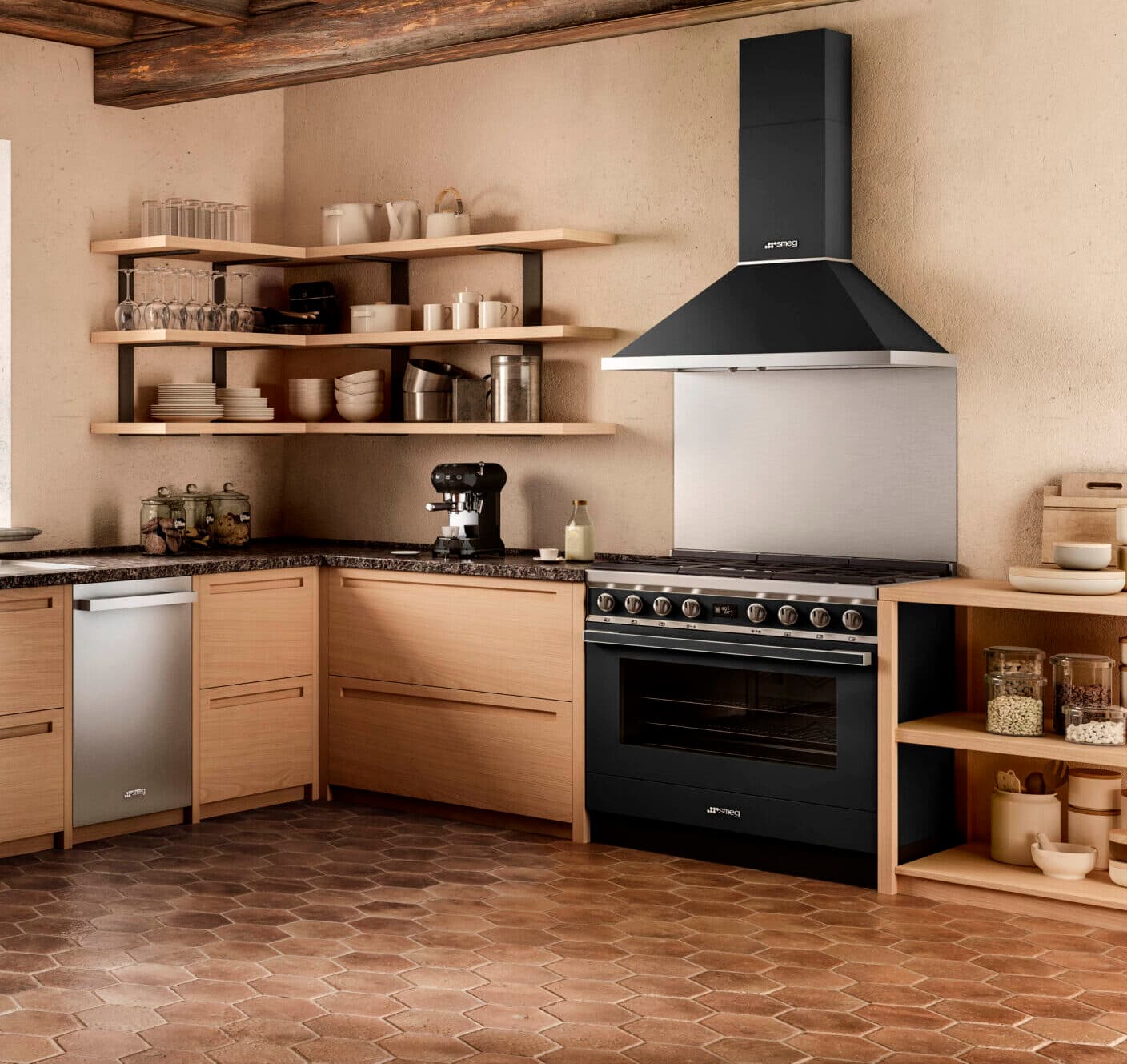 SMEG KITH95CPF9 Verhogingsset (afbeelding 2 van 3)