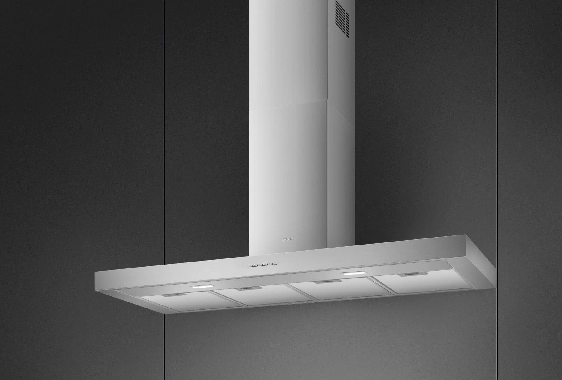 SMEG KBT1200XE wand afzuigkap, Rvs (afbeelding 2 van 4)