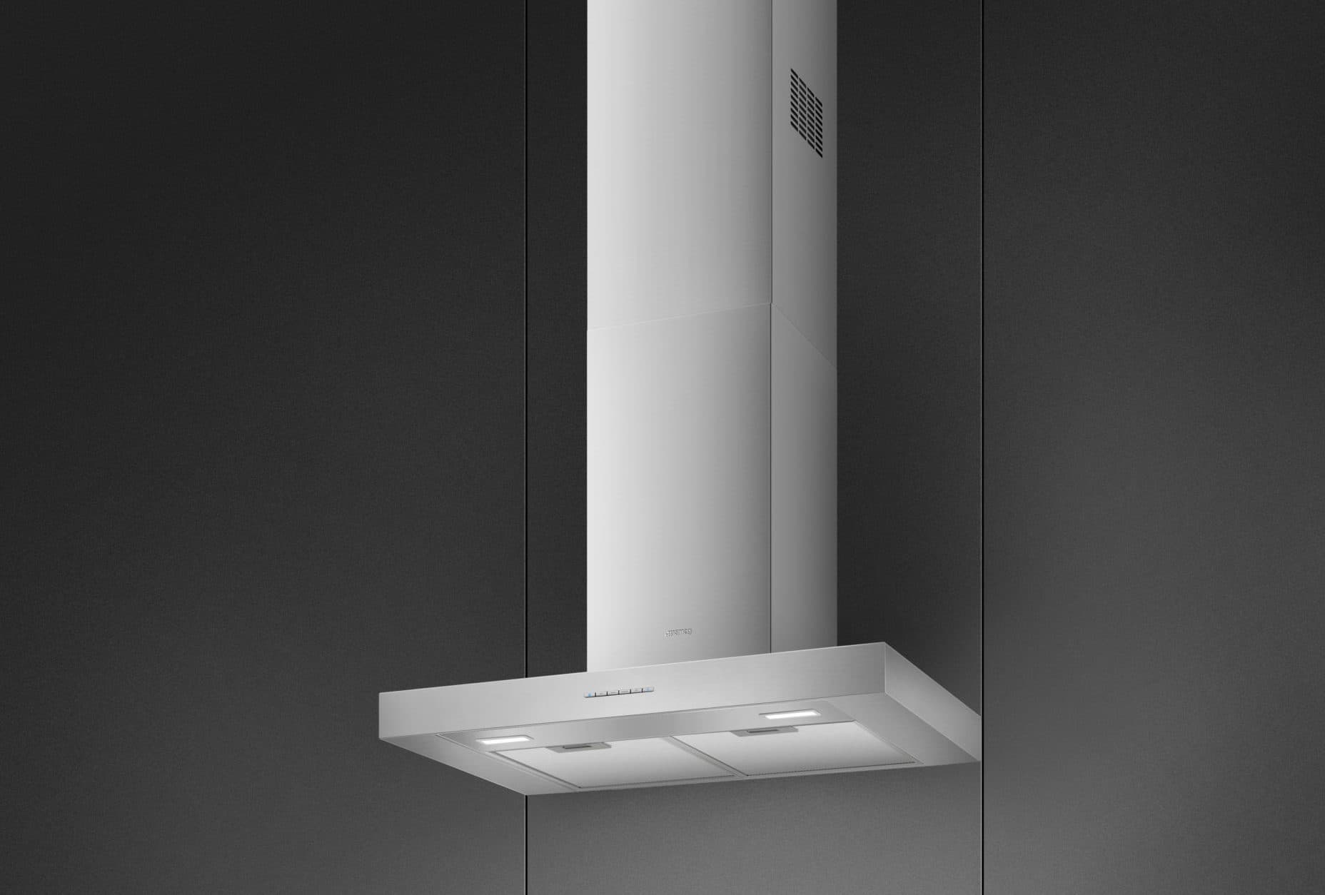SMEG KBT700XE wand afzuigkap, Rvs (afbeelding 3 van 4)