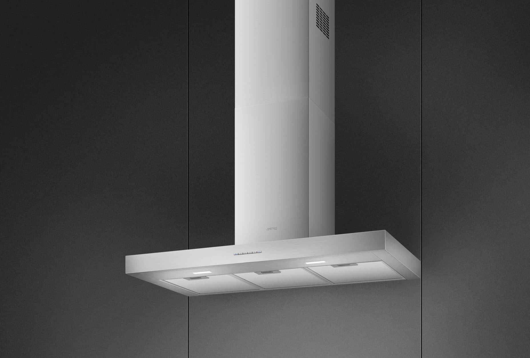 SMEG KBT900XE wand afzuigkap, Rvs (afbeelding 2 van 5)