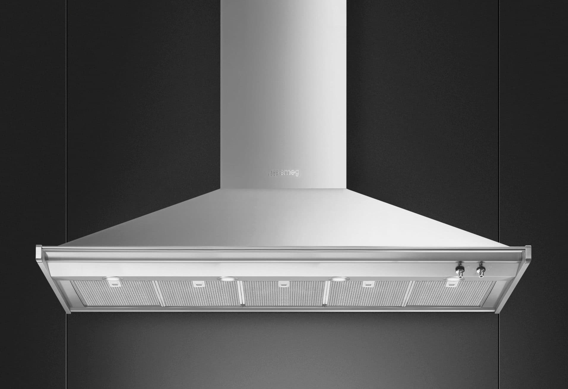 SMEG KD150HXE wand afzuigkap, Rvs (afbeelding 3 van 4)