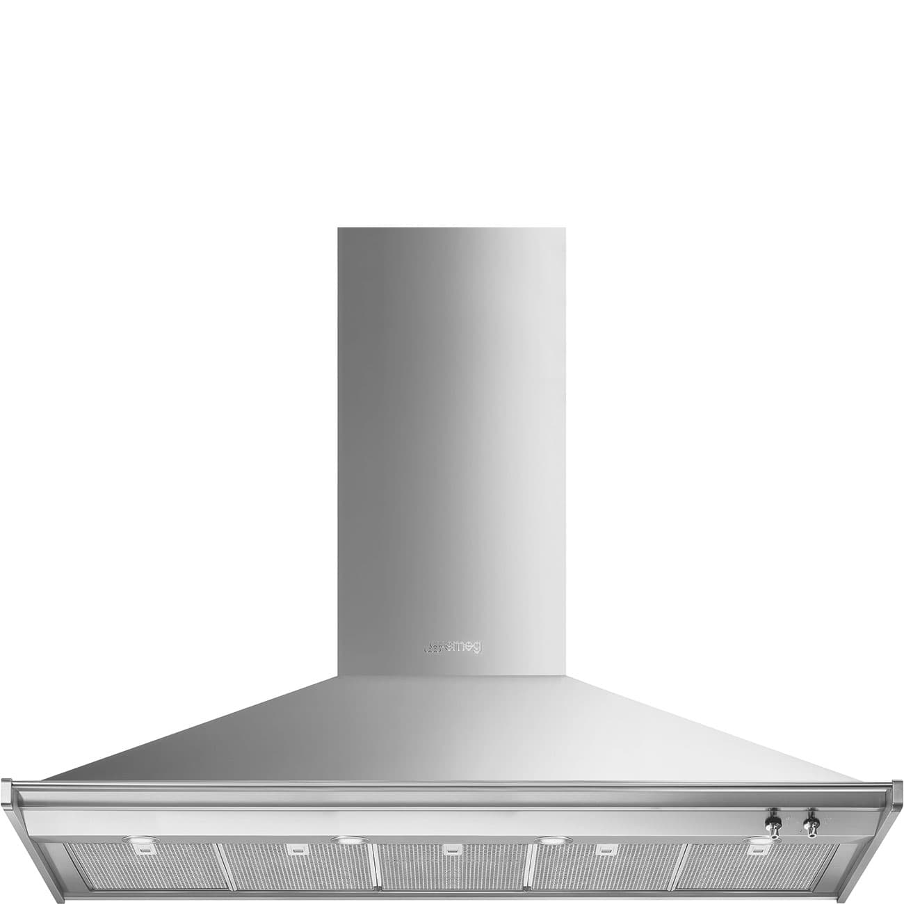 SMEG KD150HXE wand afzuigkap, Rvs (afbeelding 1 van 4)