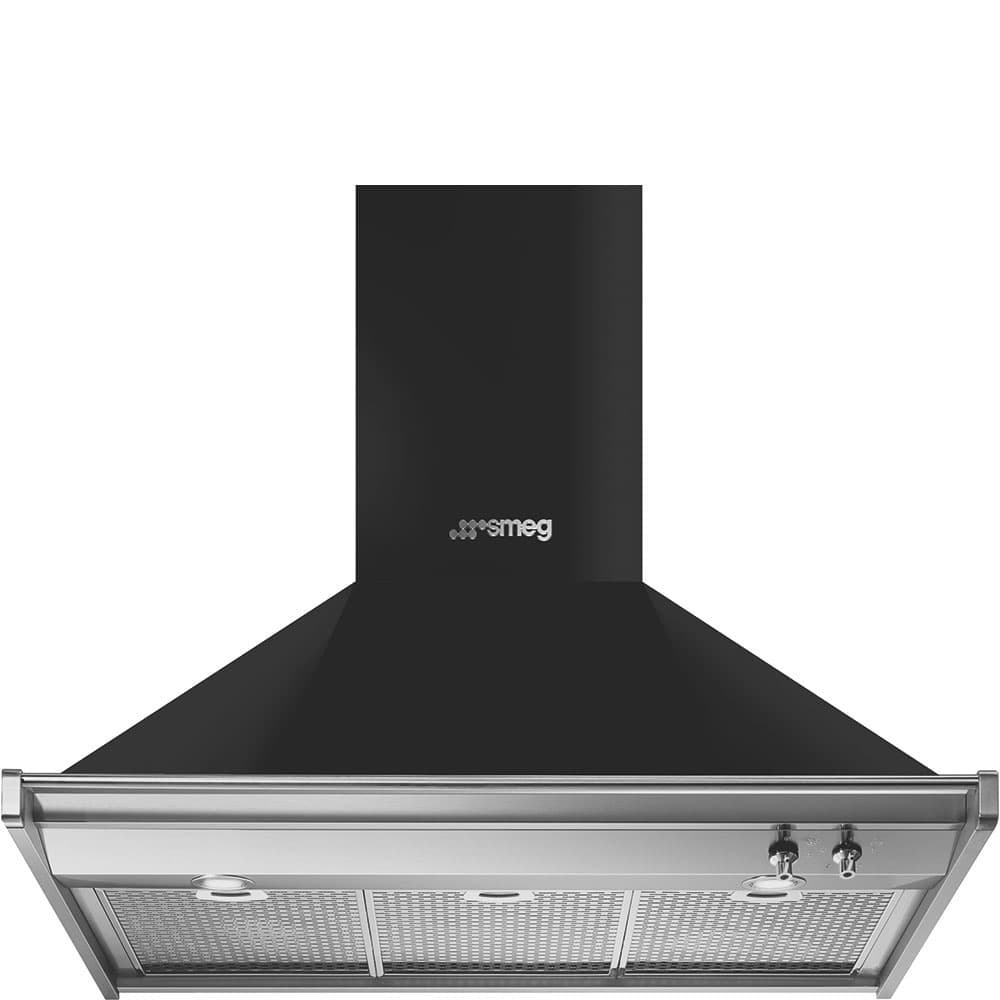 SMEG KD90HAE wand afzuigkap, Antraciet