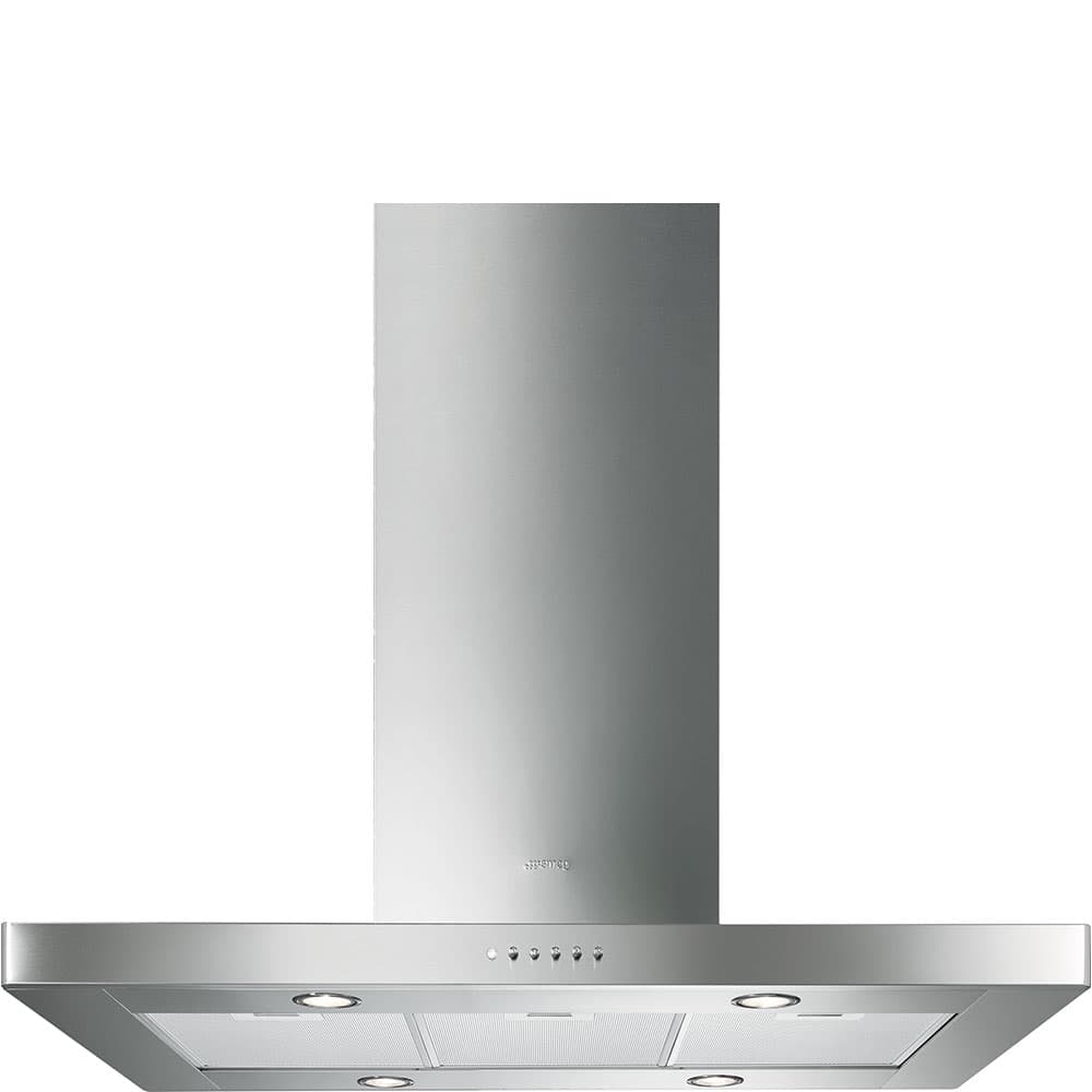 SMEG KI90XE eiland afzuigkap, Rvs