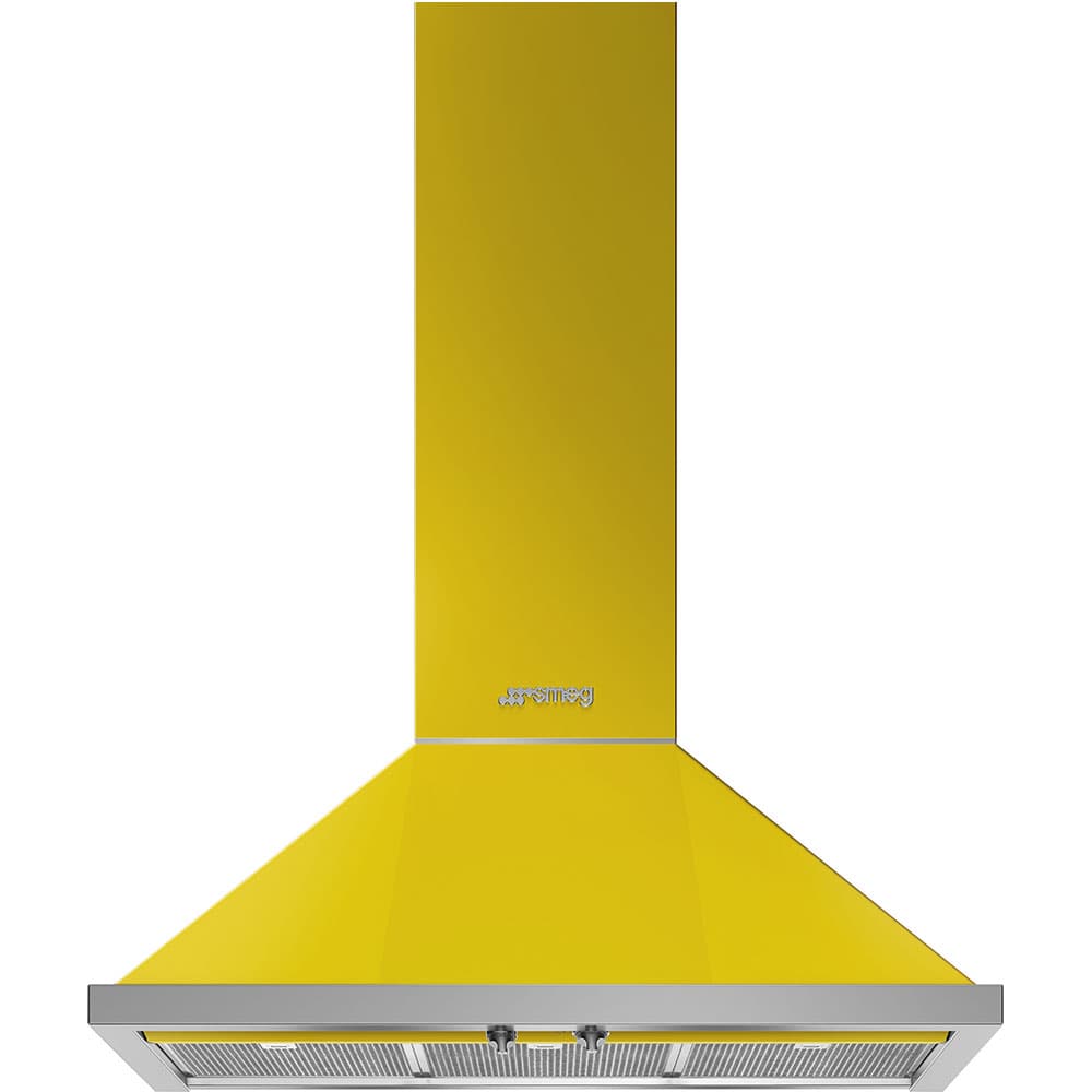 SMEG KPF9YW wand afzuigkap, Geel (afbeelding 1 van 5)