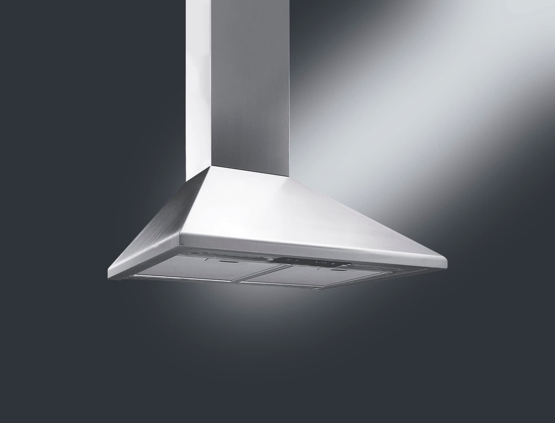 SMEG KSED65XE wand afzuigkap, Rvs (afbeelding 2 van 4)