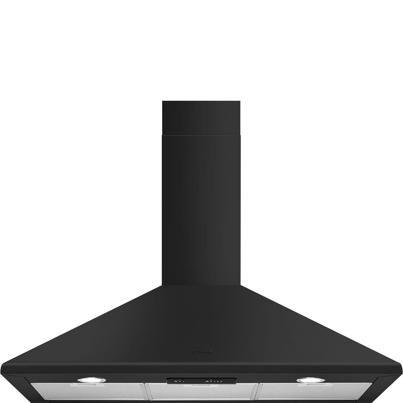 SMEG KSED95AE wand afzuigkap, Antraciet