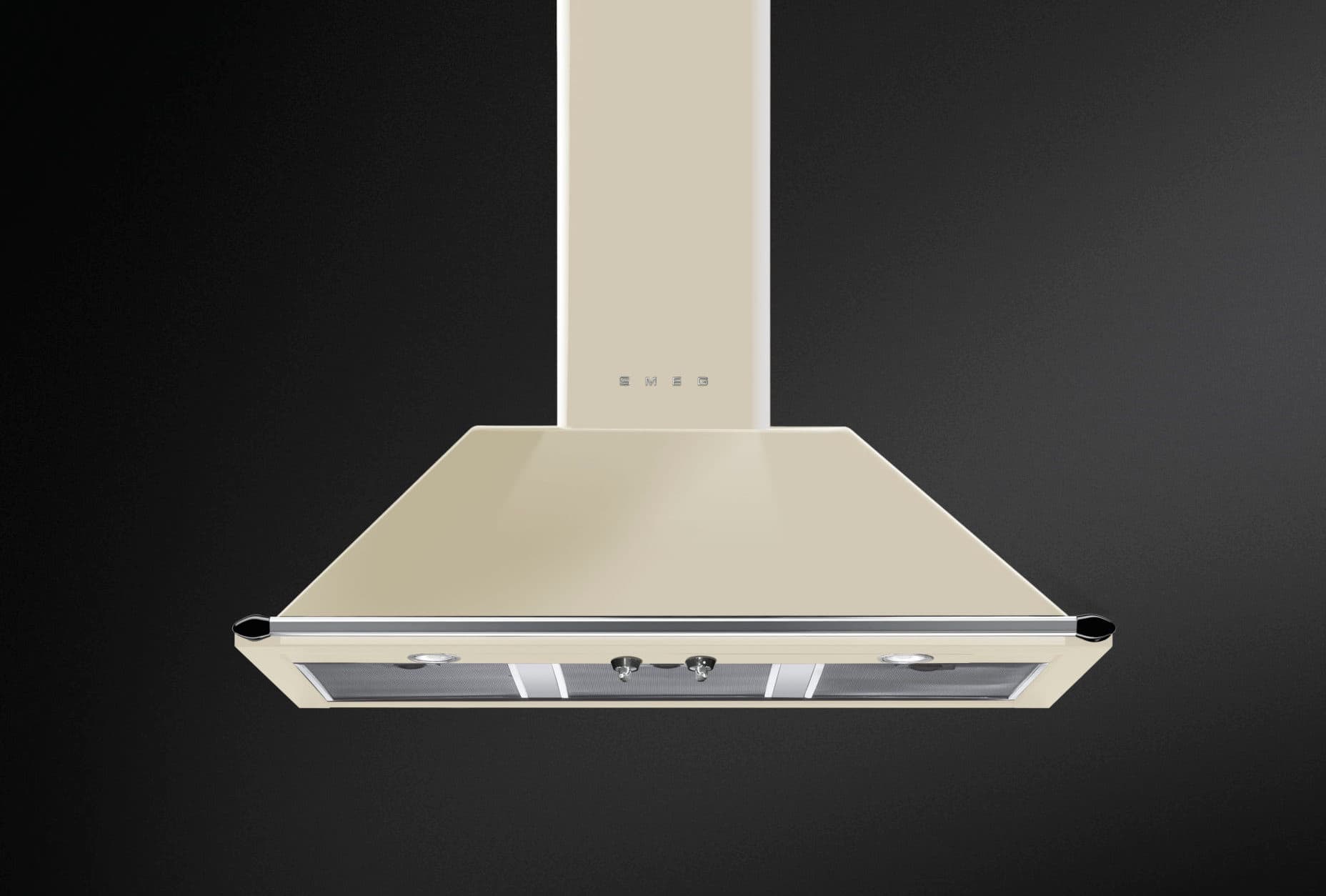 SMEG KT100PE wand afzuigkap, Creme (afbeelding 3 van 4)