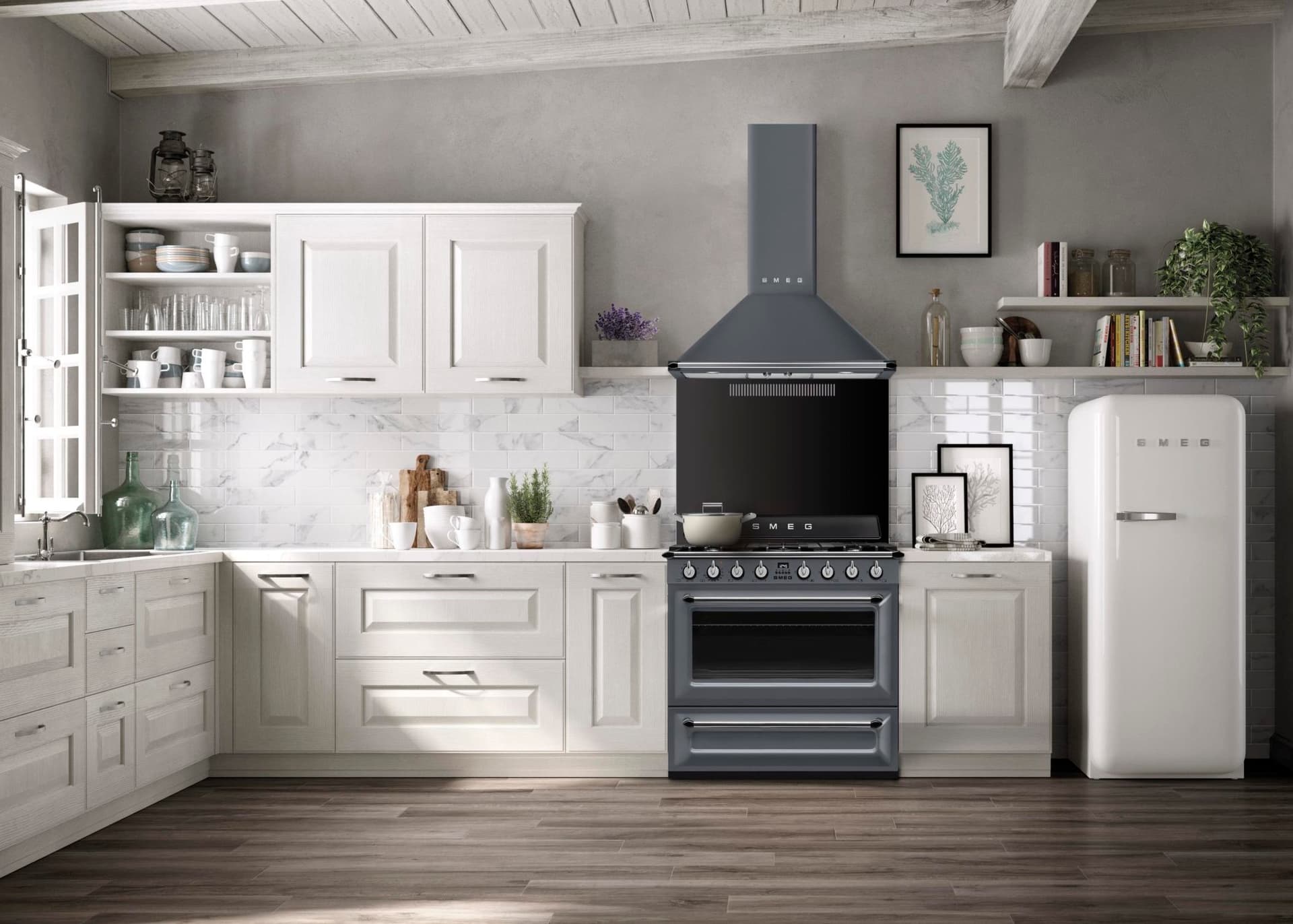 SMEG KITHTR90 verhogingsset (afbeelding 2 van 3)