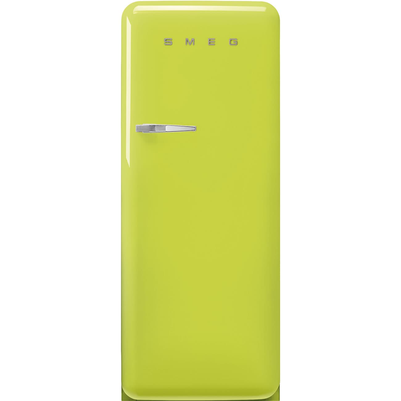 SMEG FAB28RLI6 retro koelkast, Lime groen (afbeelding 1 van 5)