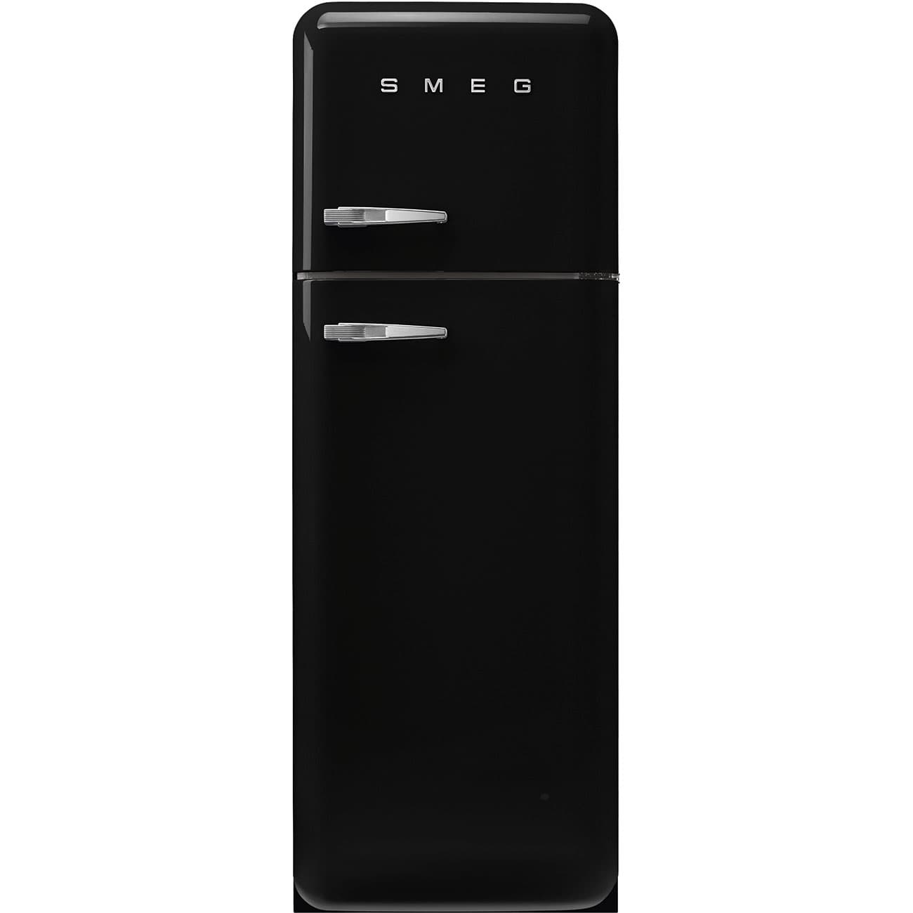 SMEG FAB30RBL6 retro koelkast, Zwart (afbeelding 1 van 6)