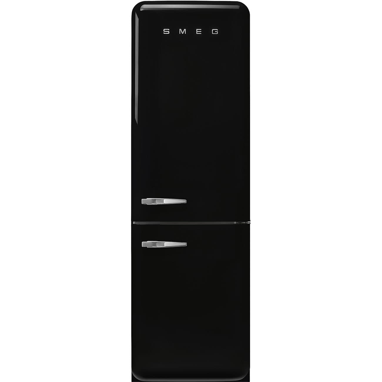 SMEG FAB32RBL6 retro koelkast, Zwart
