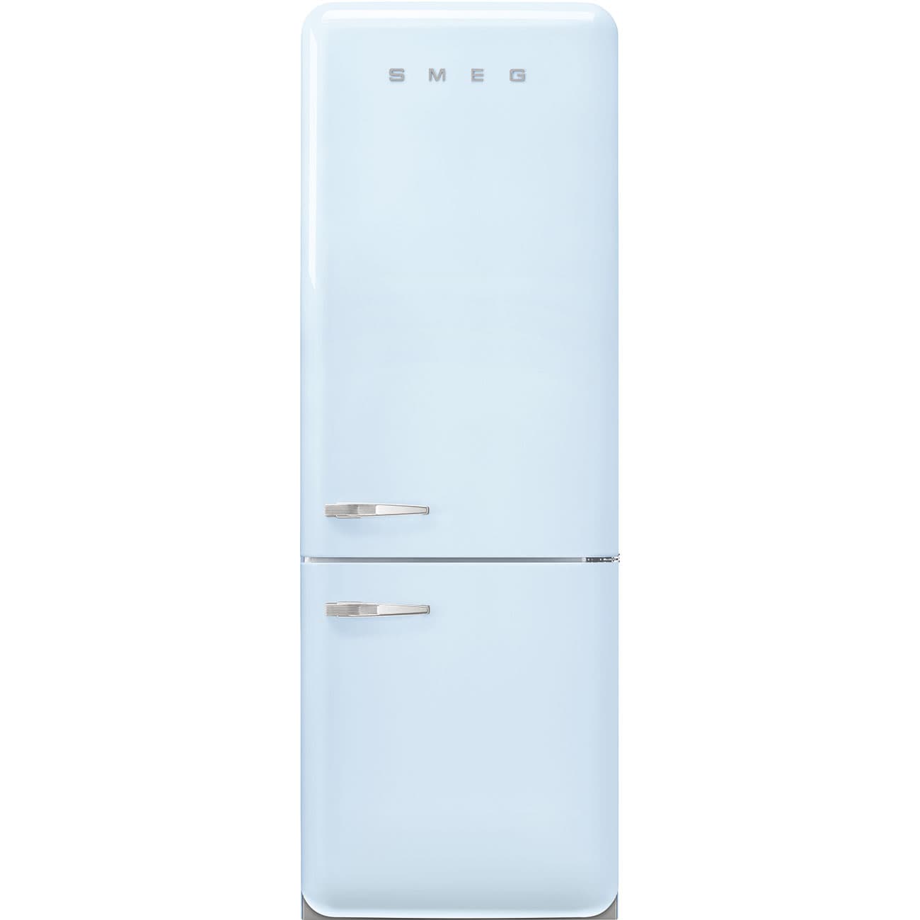 SMEG FAB38RPB6 retro koelkast, Pastelblauw (afbeelding 1 van 5)