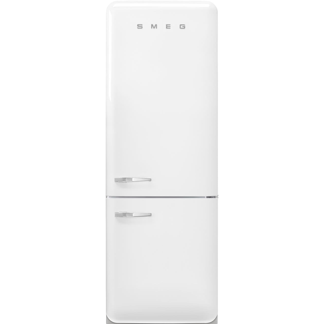 SMEG FAB38RWH6 retro koelkast, Wit (afbeelding 1 van 5)