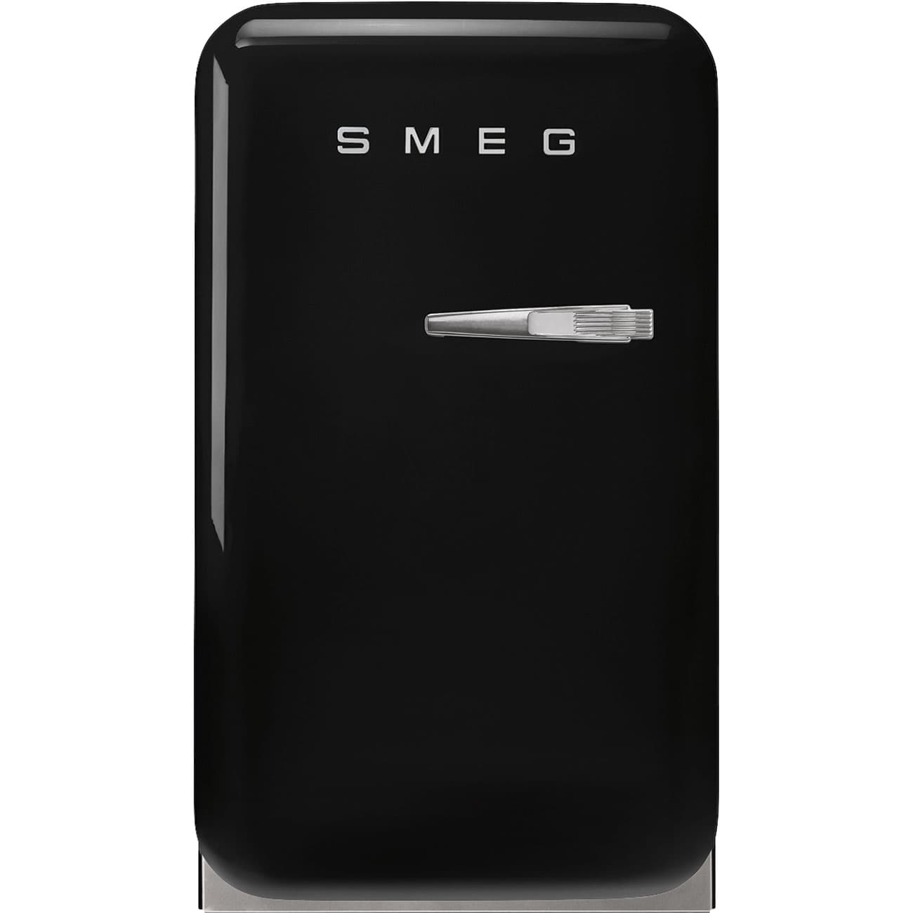 SMEG FAB5LBL6 retro koelkast, Zwart