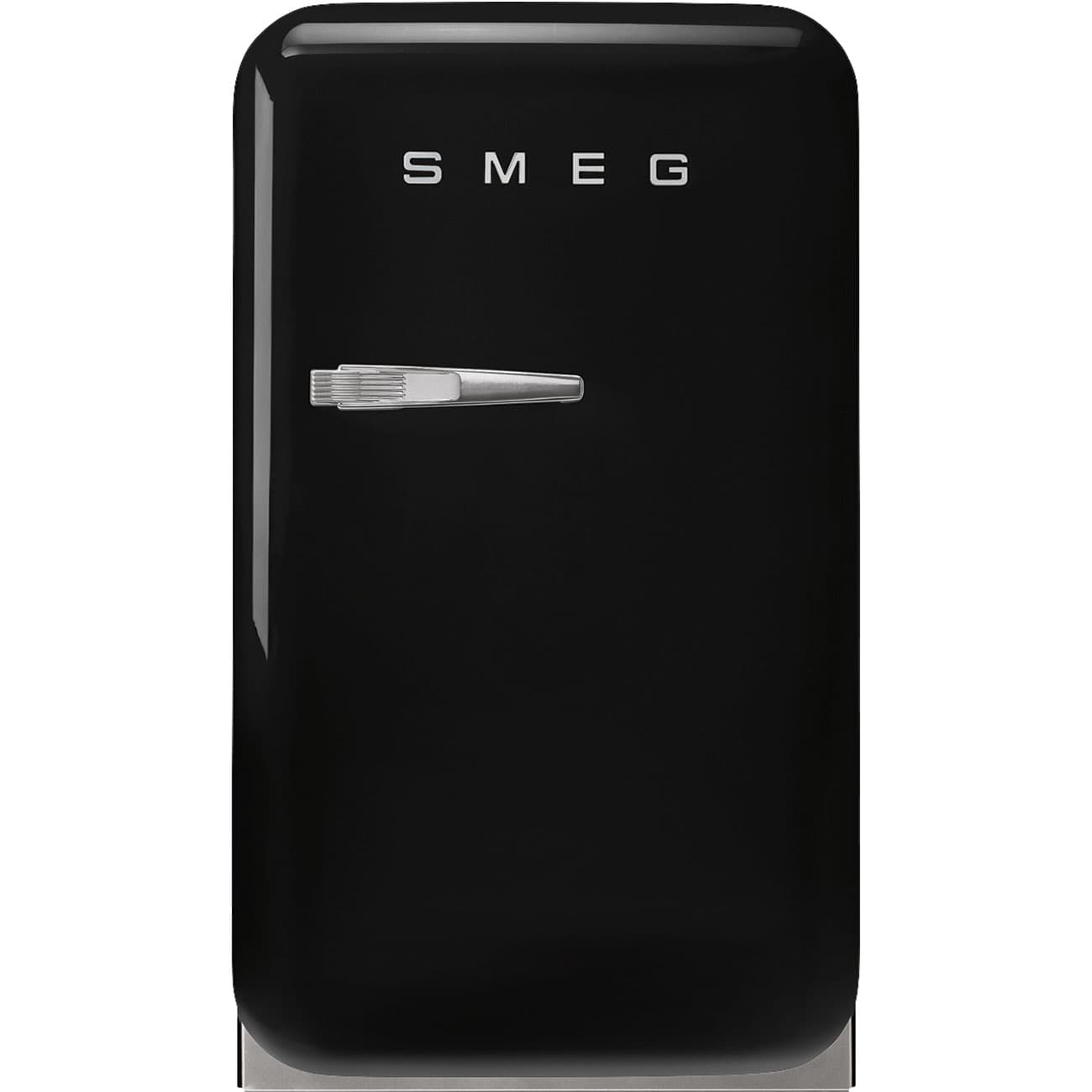 SMEG FAB5RBL6 retro koelkast, Zwart