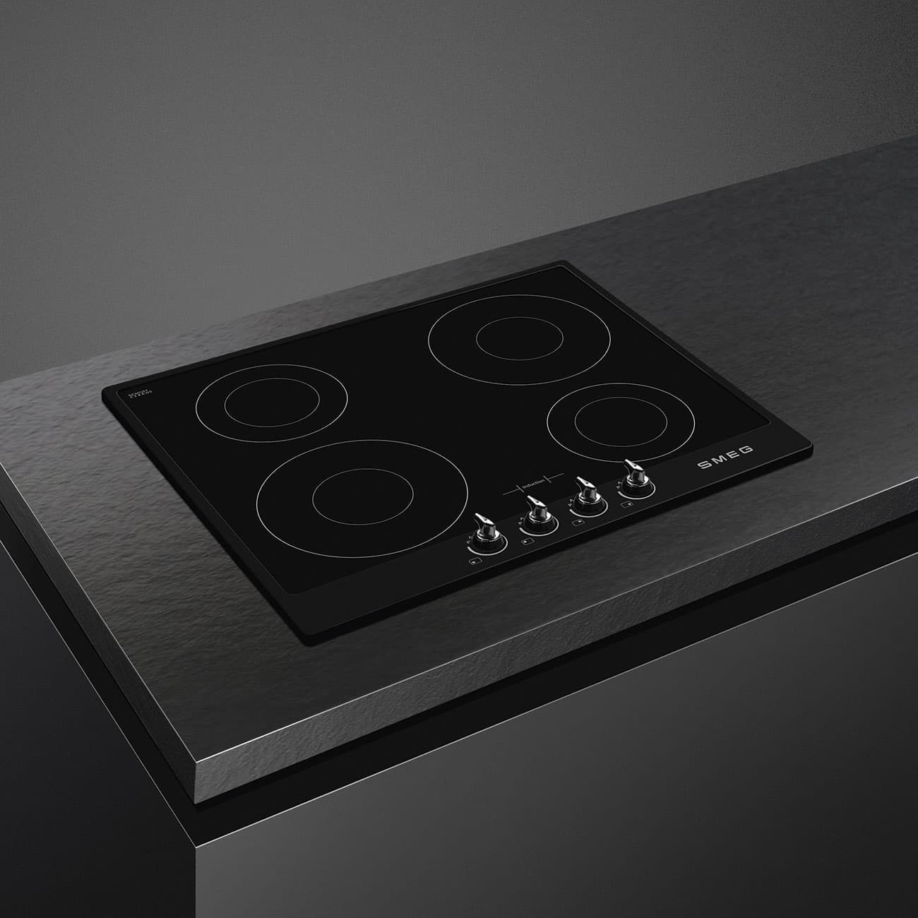 SMEG SI964NM kookplaat, Zwart (afbeelding 3 van 7)