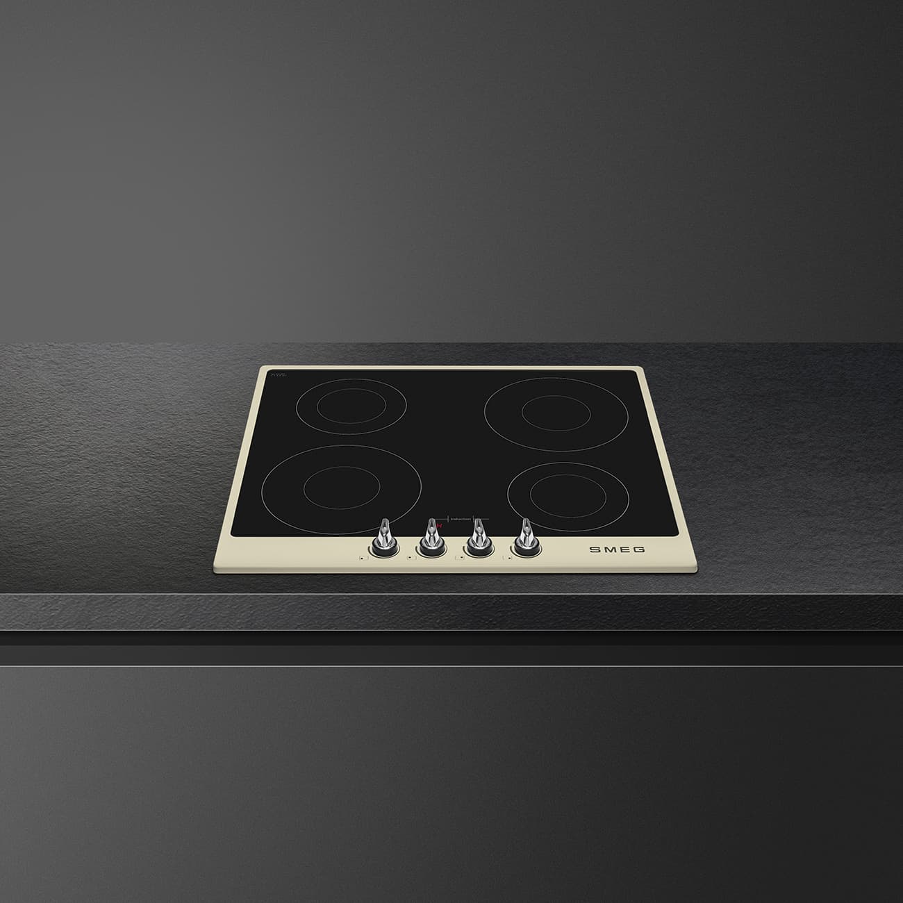 SMEG SI964PM kookplaat, Creme (afbeelding 2 van 6)