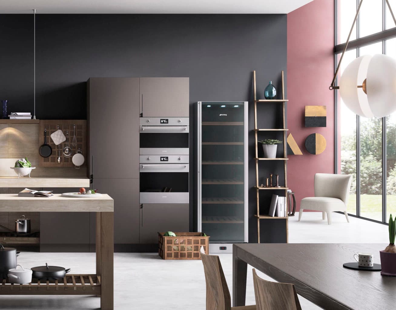 SMEG SCV115G wijnklimaatkast RVS (afbeelding 2 van 6)