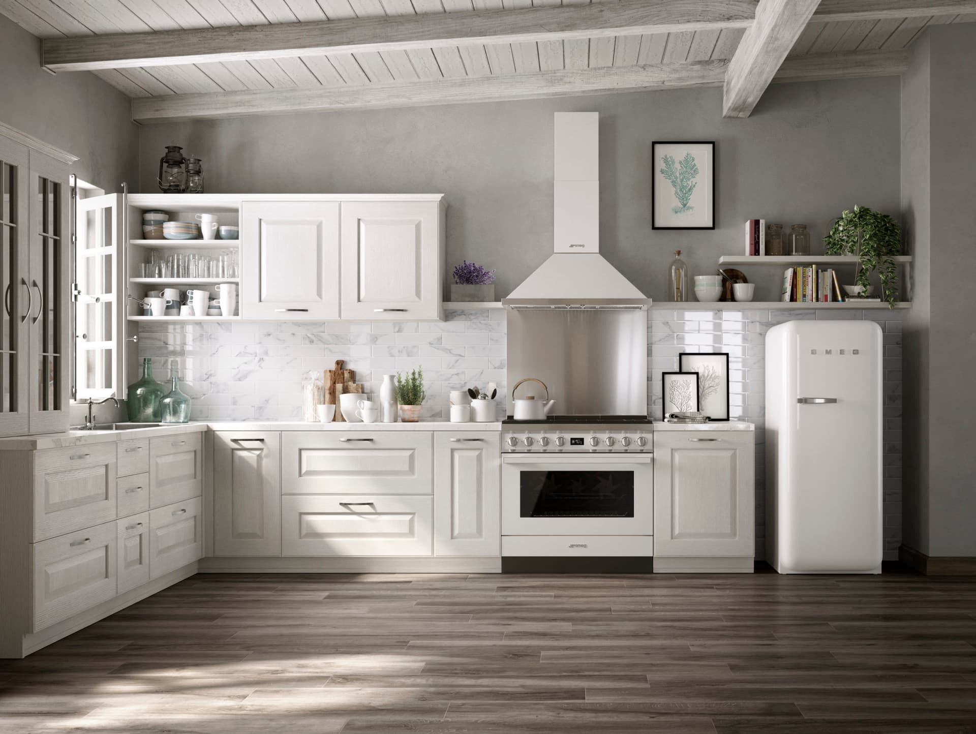 SMEG FAB28RDRU5 retro koelkast, Special (afbeelding 6 van 6)