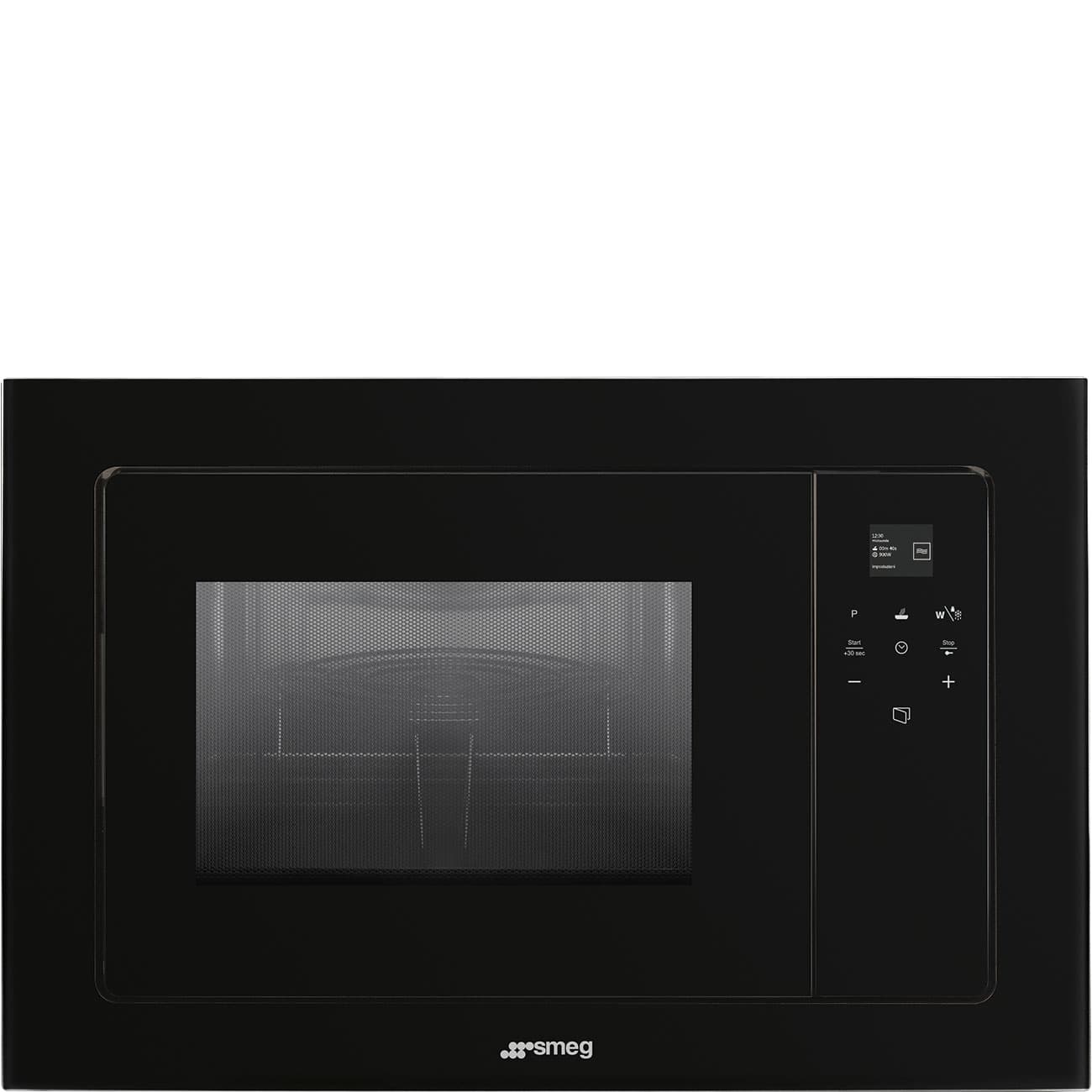 SMEG FMI120B3 magnetron, Zwart